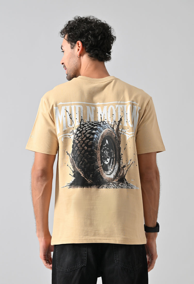 EXODE Mud &amp; Motion Relaxed fit Terry Tee